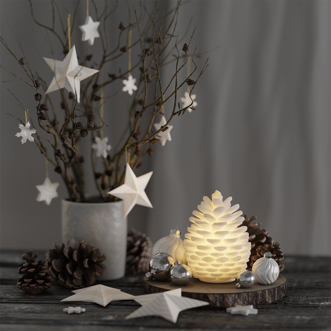 LED-grankotte (13 cm)