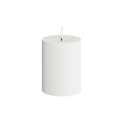 Utomhus LED-blockljus Ø 7,5 x 10 cm