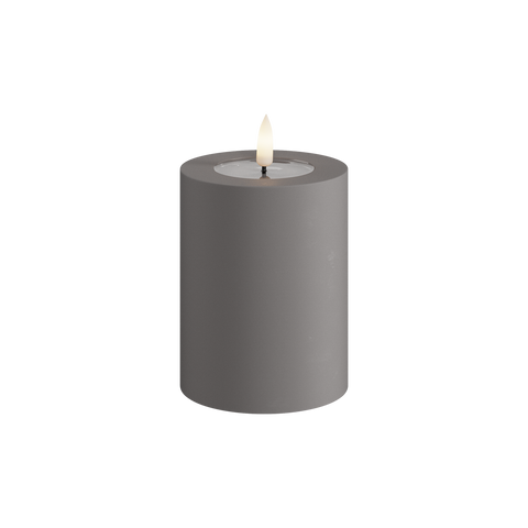 Utomhus LED-blockljus Ø 7,5 x 10 cm