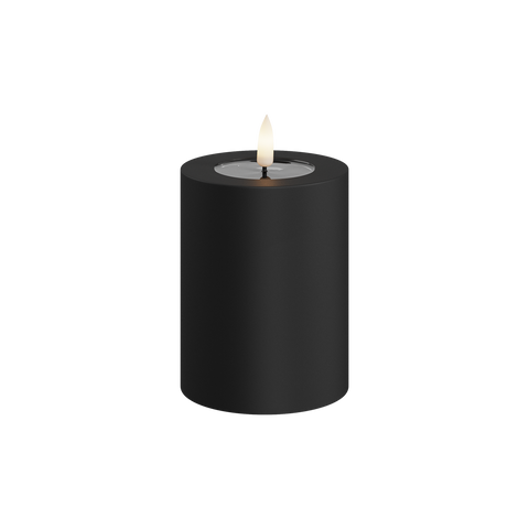 Utomhus LED-blockljus Ø 7,5 x 10 cm