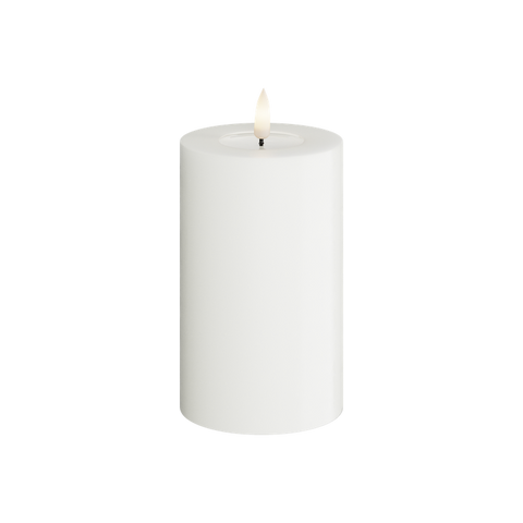 LED blockljus Ø 7,5 x 12,5 cm