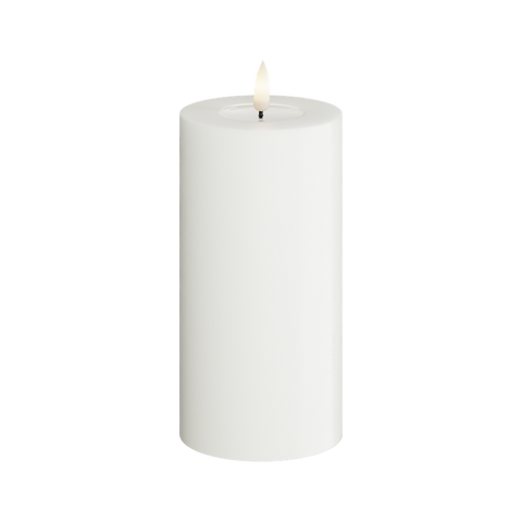 LED blockljus Ø 7,5 x 15 cm