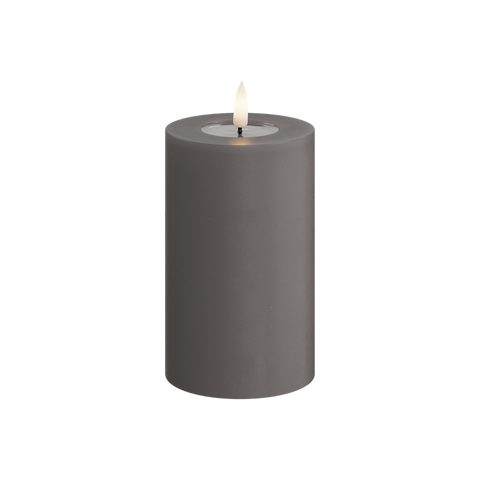 LED blockljus Ø 7,5 x 12,5 cm