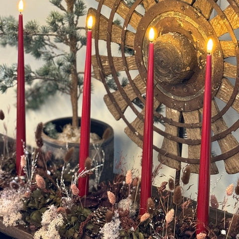 Adventspaket med kyrkstakar - 4 färger 4 DeluxeHomeartShop Sverige